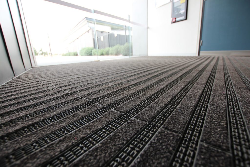 High-Traffic Entrance Mats for Commercial Applications.