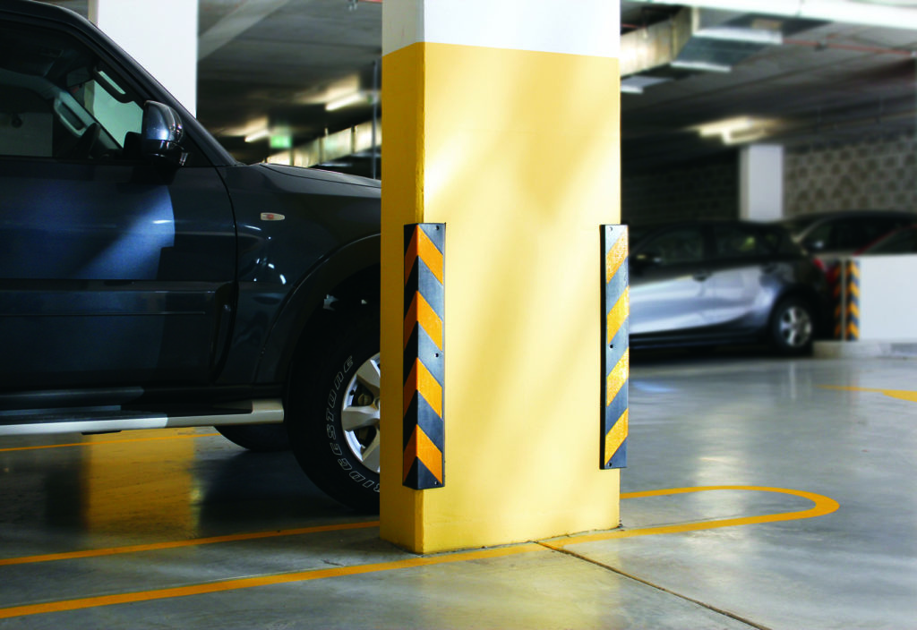 Parking Structure Standard Corner Guards - Facility Protection