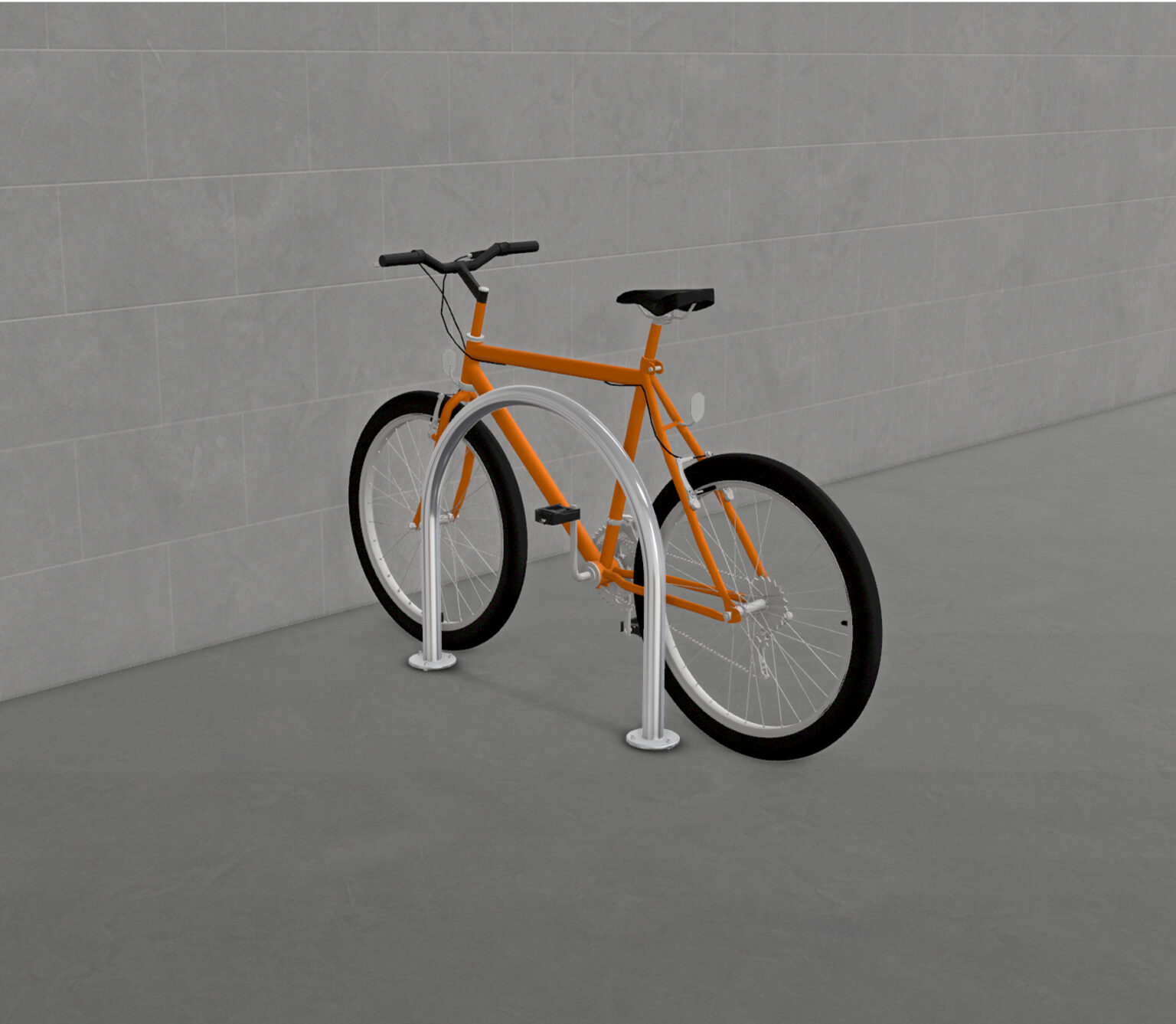 Surface Mount Bike Rack | Floor Mounted Bicycle Racks