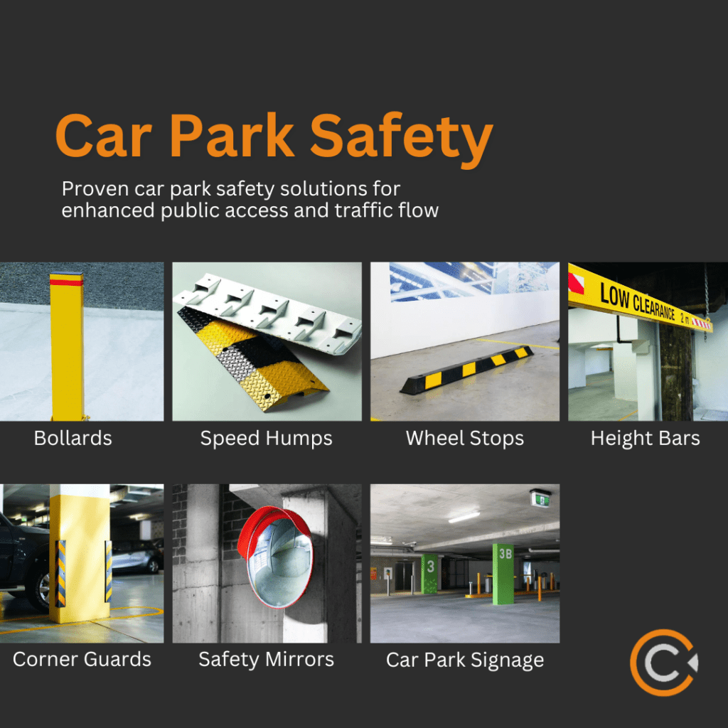 car park bollards and safety solutions