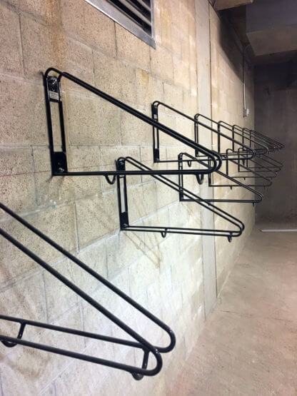 Vertical bike rack