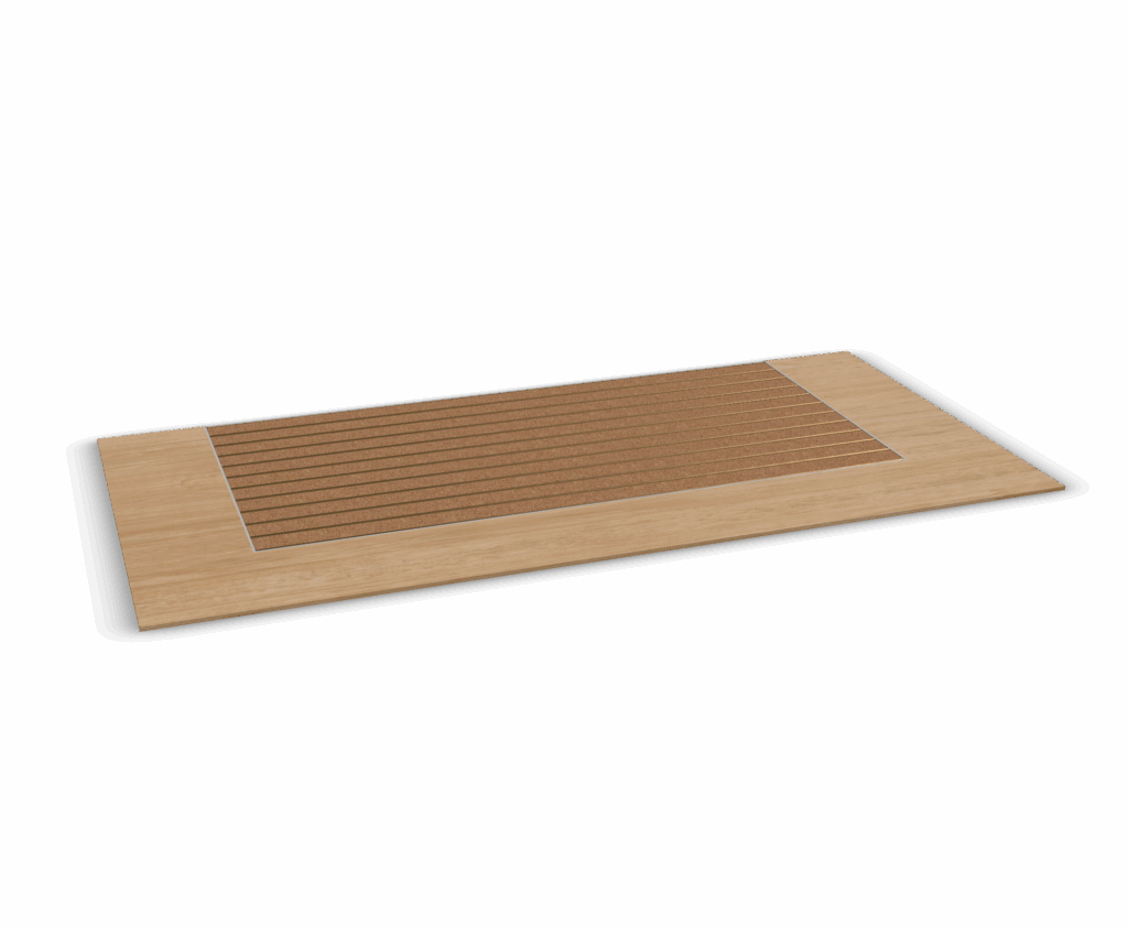 Classic Integra Vantt Entrance Matting in Bronze Aluminium