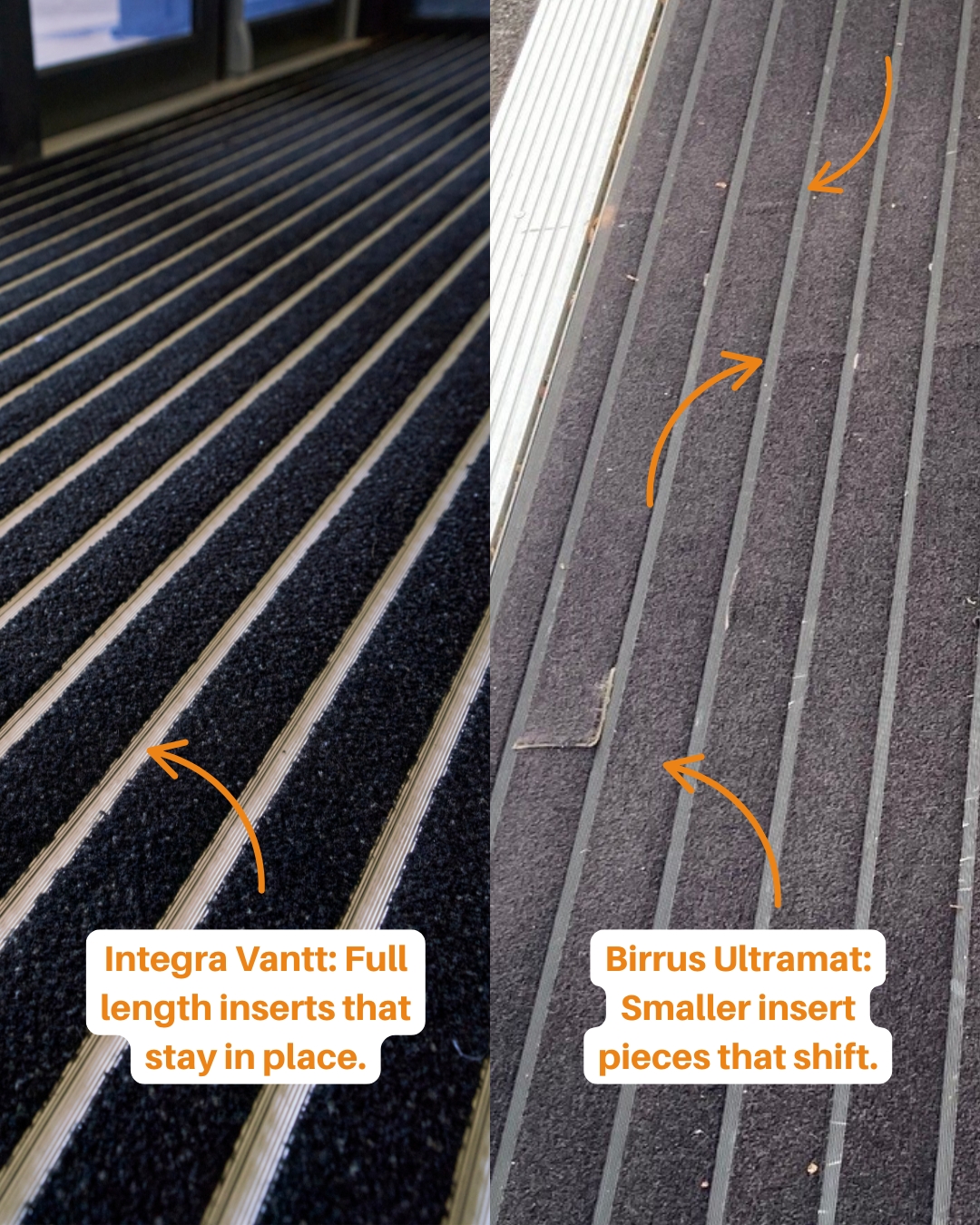 integra vantt entrance mat vs. birrus ultramat